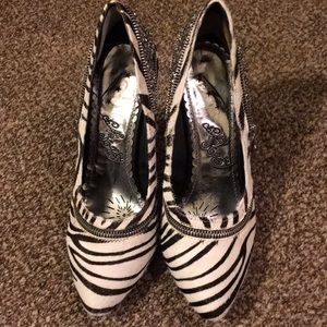 Naughty Monkey Heels. Great condition.